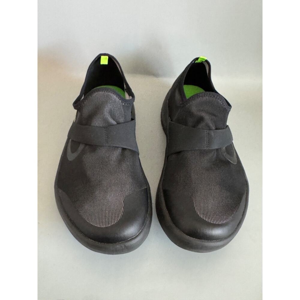 Men's OOFOS OOmg Fibre Low, Black Comfort Recovery Slip on Shoes 11.5 US - Picture 7 of 10